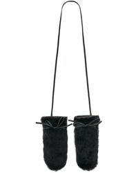 Yves Salomon - Mink Fur-Leather Mittens - Lyst