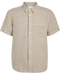 Citizens of Humanity - Linen Short-Sleeve Cairo Shirt - Lyst