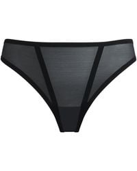 Wolford - Bonded Tulle Thong - Lyst
