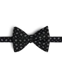 dunhill - Mulberry Silk Printed Bow Tie - Lyst
