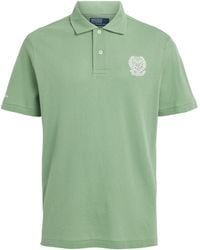 Polo Ralph Lauren - X Wimbledon Cotton Mesh Polo Shirt - Lyst