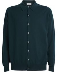 John Smedley - Extra Fine Merino Wool Tibor Shirt - Lyst