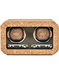 Wolf - Cortiça Double Watch Winder - Lyst
