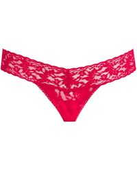 Hanky Panky - Lace Low-Rise Thong - Lyst