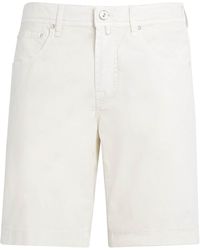 Jacob Cohen - Stretch Cotton Nicolas Bermuda Shorts - Lyst