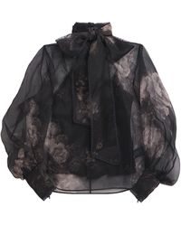Zimmermann - Silk Hypnotic Pussybow Blouse - Lyst