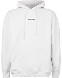 vetements backwards hoodie