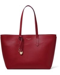 Aspinal of London - Leather East West Tote Bag - Lyst