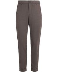 Marco Pescarolo - Virgin Wool Drawstring Trousers - Lyst