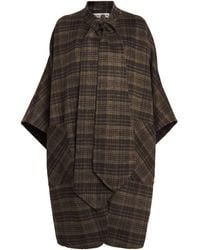Wolk Morais - Cashmere Plaid Belleville Trench Coat - Lyst