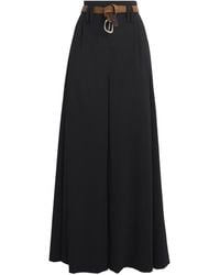 A.W.A.K.E. MODE - Wool Full-Split Wide-Leg Trousers - Lyst