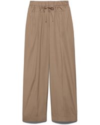 MAX&Co. - Cotton Drawstring Trousers - Lyst
