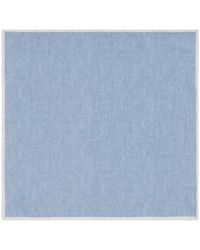 Eleventy - Wool-Cotton Pocket Square - Lyst