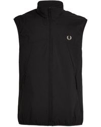 Fred Perry - Laurel Wreath Padded Gilet - Lyst