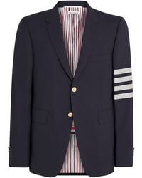 Thom Browne - Wool 4-Bar Stripe Blazer - Lyst