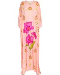 VERANDAH - Embellished Orchard Kaftan Maxi Dress - Lyst
