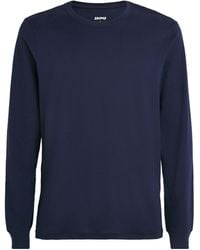 Skims - Cotton Long-Sleeve T-Shirt - Lyst