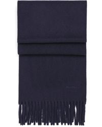 Max Mara - Wool Fringe Scarf - Lyst
