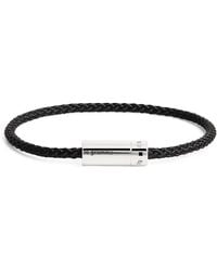 Le Gramme - Sterling Silver Cable Bangle - Lyst