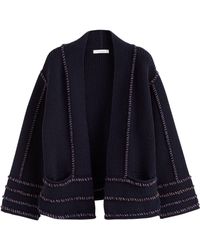 Chinti & Parker - Knitted Contrast-trim Jacket - Lyst