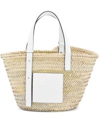 Loewe - X Paula's Ibiza Medium Anagram Basket Bag - Lyst