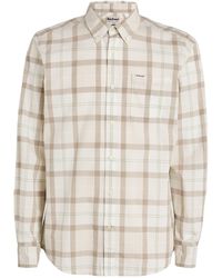 Barbour - Linen-blend Croft Shirt - Lyst