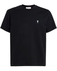 Ami Paris - Organic Cotton Ami De Coeur T-Shirt - Lyst