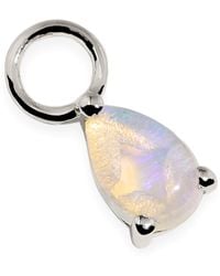 Astrid & Miyu - And Opal Birthstone Earring Charm - Lyst