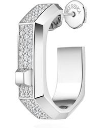 Messika - Moderniste Medium And Diamond Single Hoop Earring - Lyst