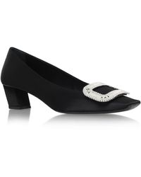 Roger Vivier - Satin Belle Vivier Pumps 45 - Lyst