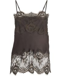 Herskind - Lace-Detail Linnea Cami Top - Lyst
