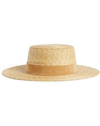 Lack of Color - Straw Spencer Boater Hat - Lyst