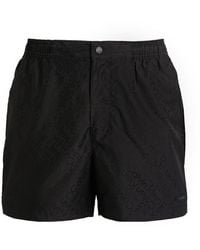 Calvin Klein - Tonal-print Swim Shorts - Lyst