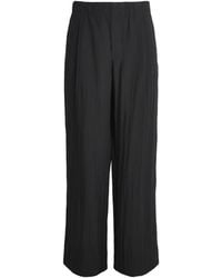 Our Legacy - Linen-Blend Wide-Leg Leisure Trousers - Lyst