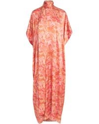 ROKSANDA - Silk Floral Oshone Midi Dress - Lyst