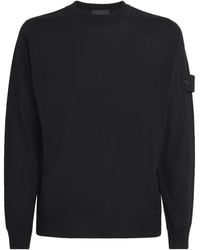 Stone Island - Virgin Wool Ghost Sweater - Lyst