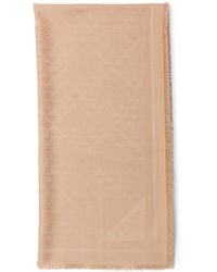 Prada - Silk Jacquard Scarf - Lyst