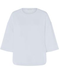 Hanro - Stretch-cotton Natural Living Sweatshirt - Lyst