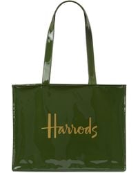Harrods - Logo Tote Bag - Lyst