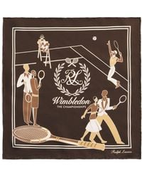 Ralph Lauren - X Wimbledon Silk Pocket Square - Lyst