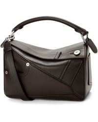 Loewe - Small Calfskin Puzzle Panta Top-Handle Bag - Lyst