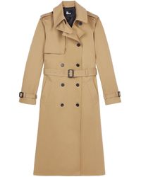 The Kooples - Cotton Trench Coat - Lyst