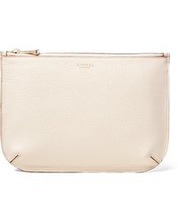 Aspinal of London - Large Leather Ella Pouch - Lyst