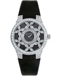 Graff - Platinum And Diamond Classic Butterfly Watch 28mm - Lyst