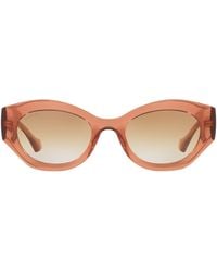 Gucci - Injected Oval Sunglasses - Lyst
