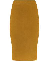 Tom Ford - Knitted Midi Skirt - Lyst