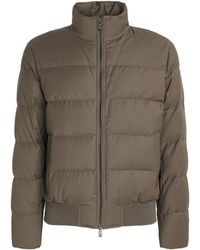 Corneliani - Down Virgin Wool Puffer Jacket - Lyst