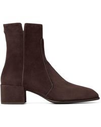 Jimmy Choo - Eliot 45 Suede Ankle Boots - Lyst