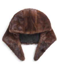 Yves Salomon - Mink Fur Hood - Lyst
