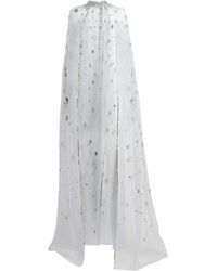 Cucculelli Shaheen Constellation Tulle Cape - Blue